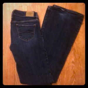 Abercrombie Dark Wash Flare Jeans